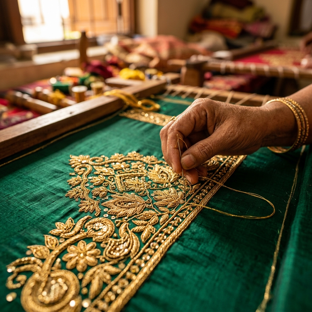 Artisanal Embroidery Details